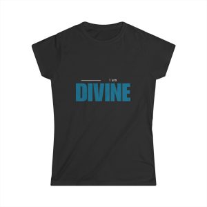 I am Divine Teal Tee