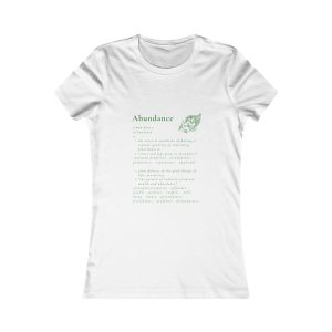 Full of Abundance Green Tee