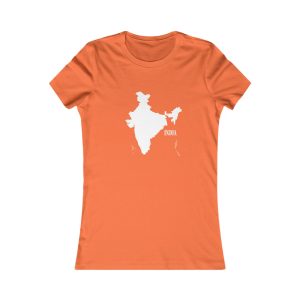 On the Map India White Tee