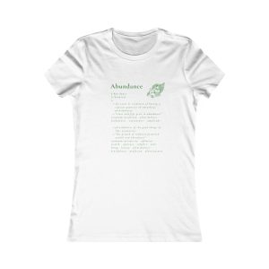 Full of Abundance Green Tee