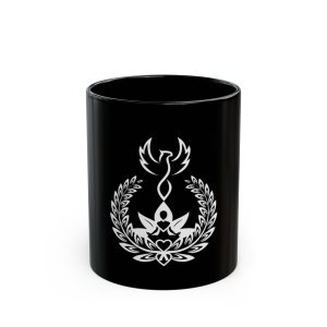 Divine Sovereignty Black Mug