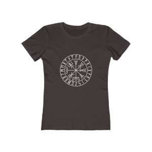 Viking Vegvisir Compass White Tee