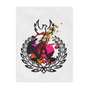 Sovereign Splatter Minky Blanket