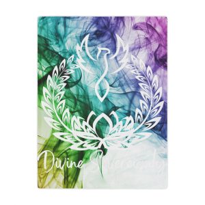 Rainbow Smoke Minky Blanket