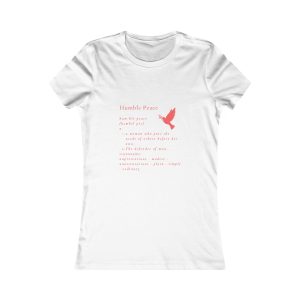 Humble Peace Peach Tee