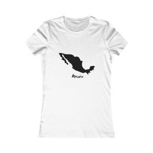 On the Map Mexico Black Tee