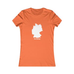 On the Map Germany White Tee