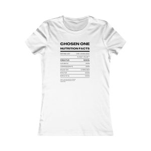 Chosen One Nutrition Facts Tee
