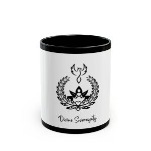 Divine Sovereignty Blk/White Black Mug
