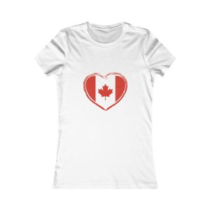 Canadian Flag Love Tee
