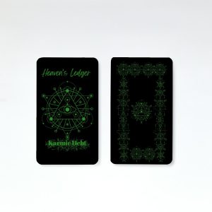 Heaven's Ledger: Karmic Debt Cards (2.75" × 4.75")